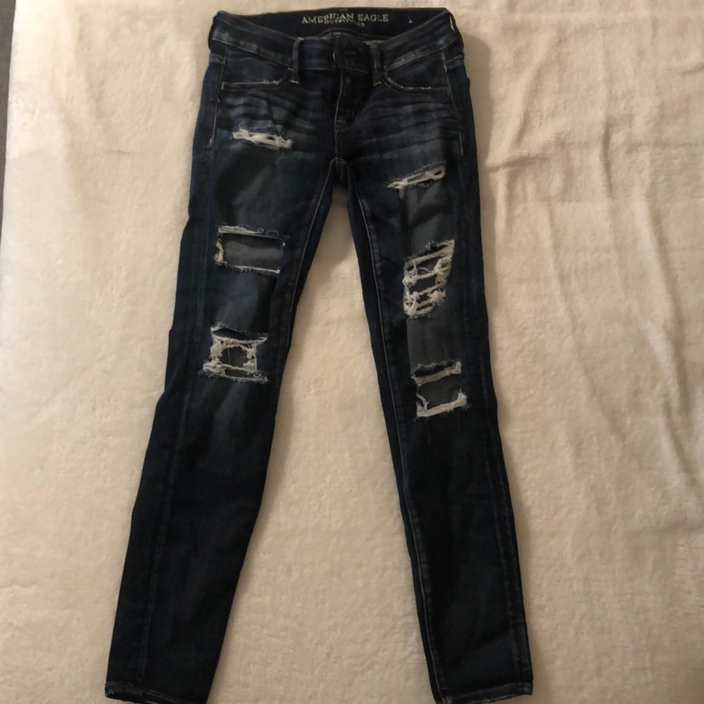America’s eagle ripped jeans